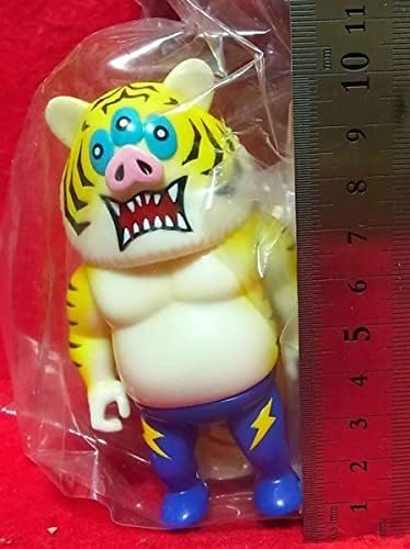 アートジャンキー One up. ブタイガー ソフビ 蛍光ピンク 蛍光グリーン アートジャンキー One up. ブタイガー ソフビ 蛍光ピンク 蛍光グリーン